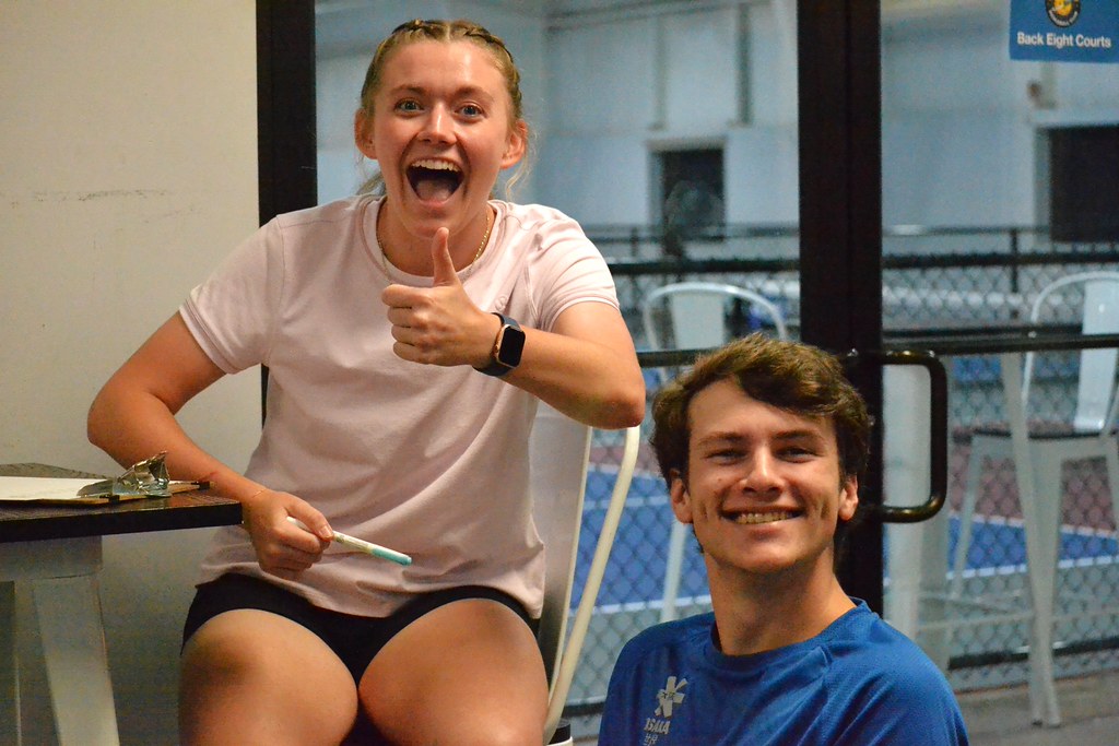 Club Officers Gracie H. and Jacob S.